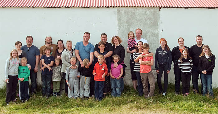 Hópmynd í Ármúla